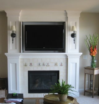 Lake Washington Fireplace After