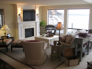 Lake Washington Fireplace After