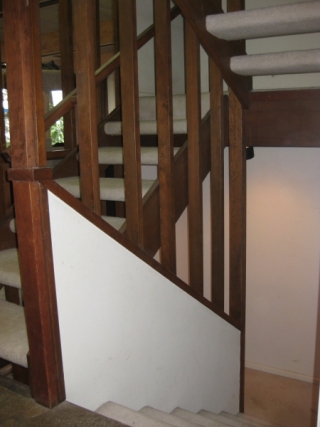 Mercer Island Whole House Stairway Before